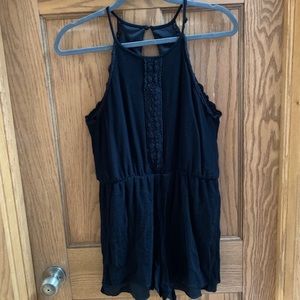 Black romper from Francesca‘s